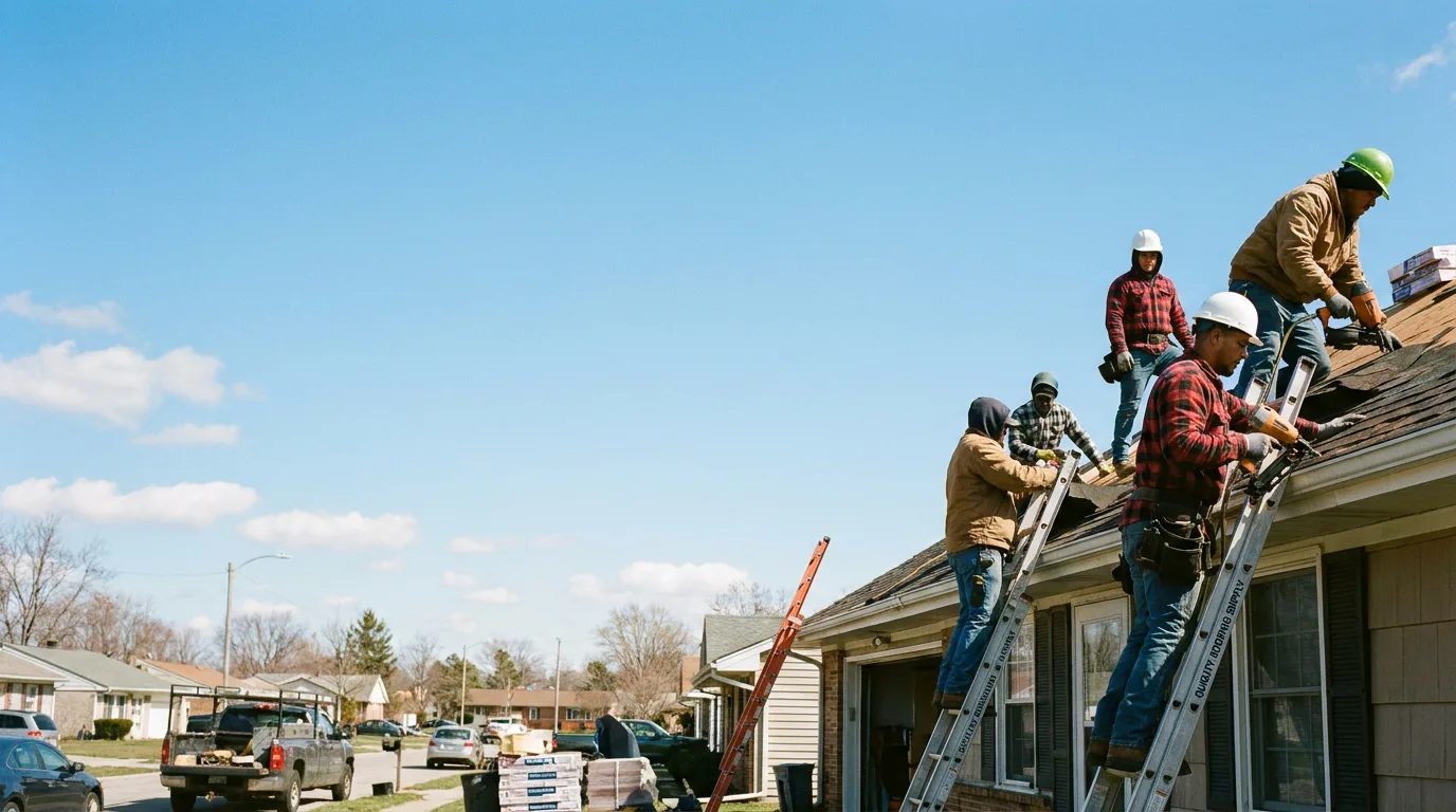 Roofing in Baylis, IL near me